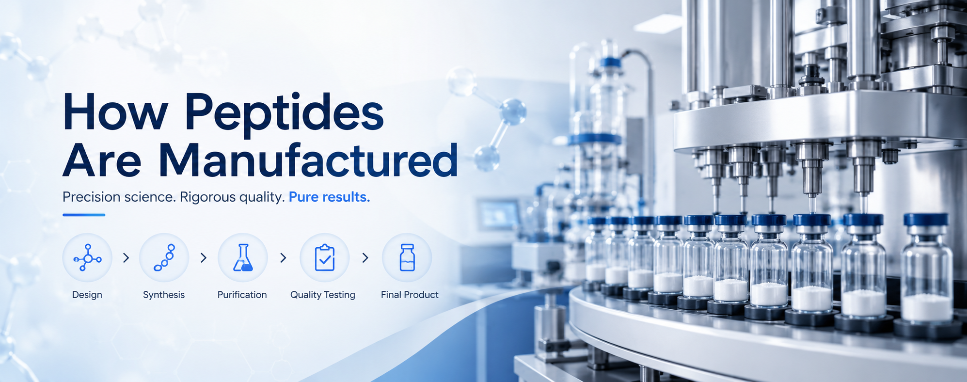 How Peptides Are Manufactured