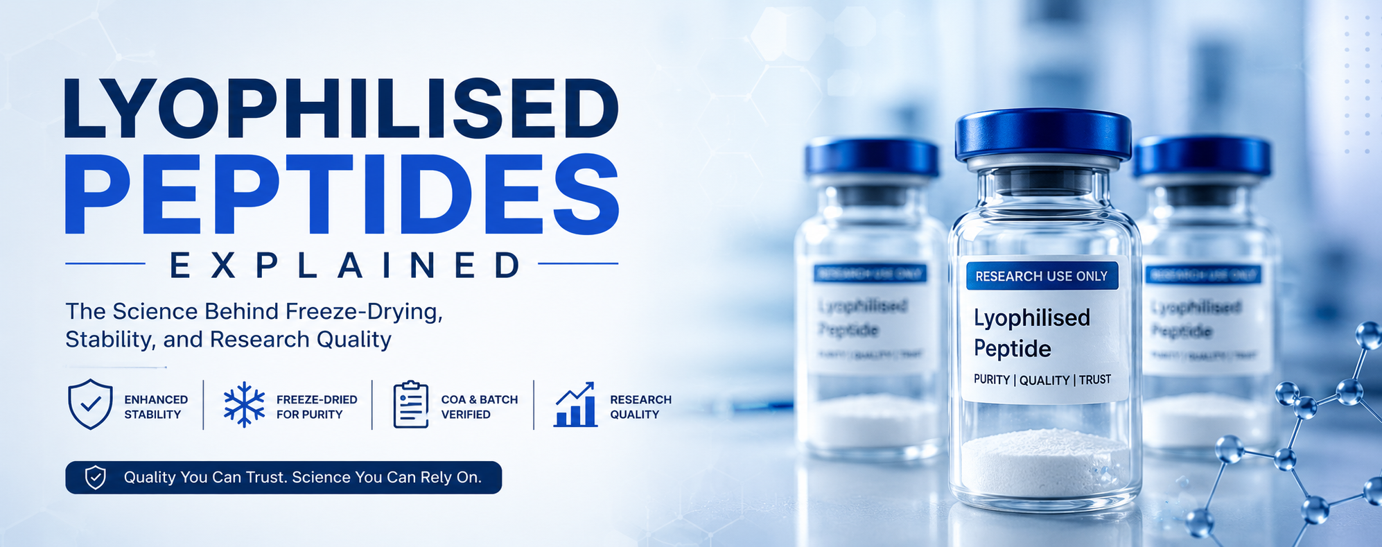 Lyophilised Peptides Explained